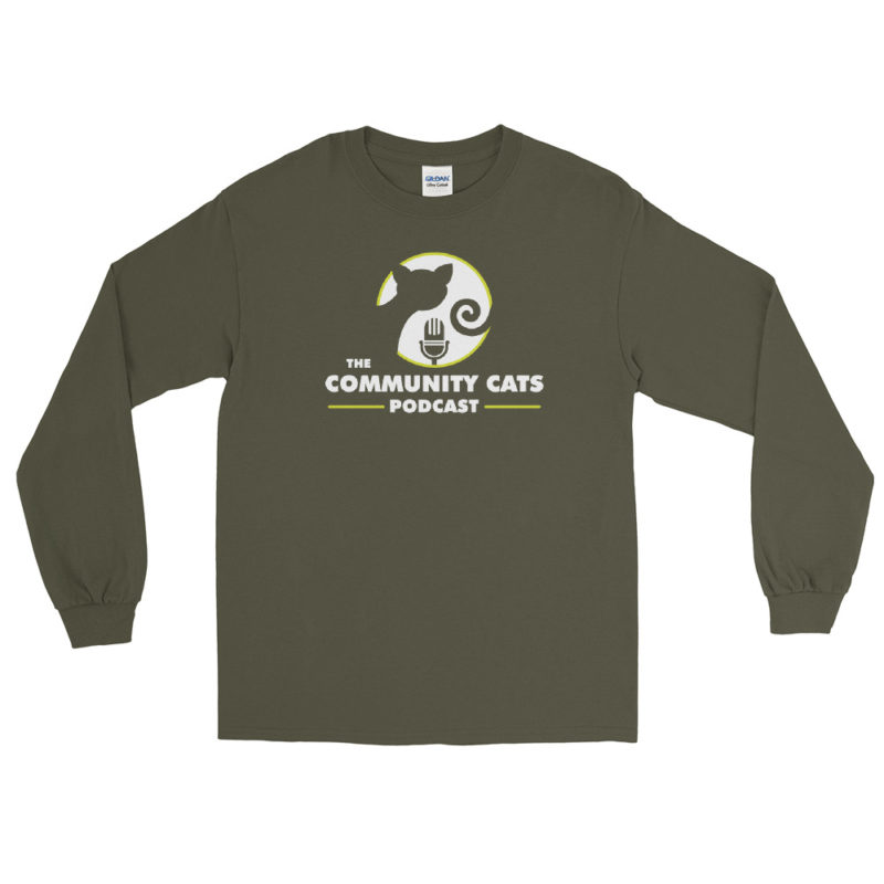 Dark Community Cats Podcast Long Sleeve Shirt