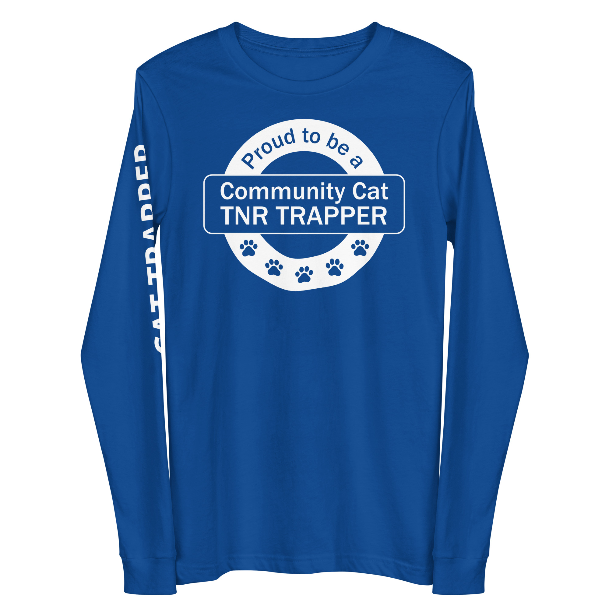 Community Cat Trapper Unisex Long Sleeve Tee